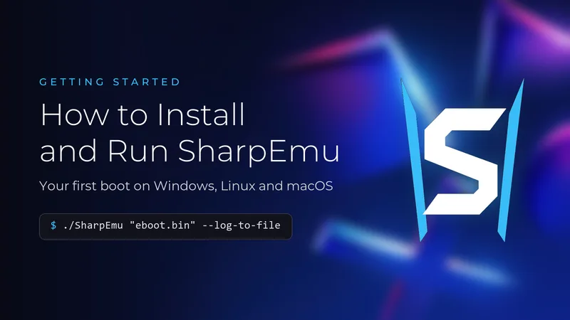 How to Install and Run SharpEmu, the PS5 Emulator for PC
